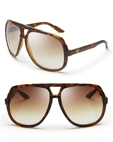 gucci oversized aviator sunglasses|gucci aviator prescription sunglasses.